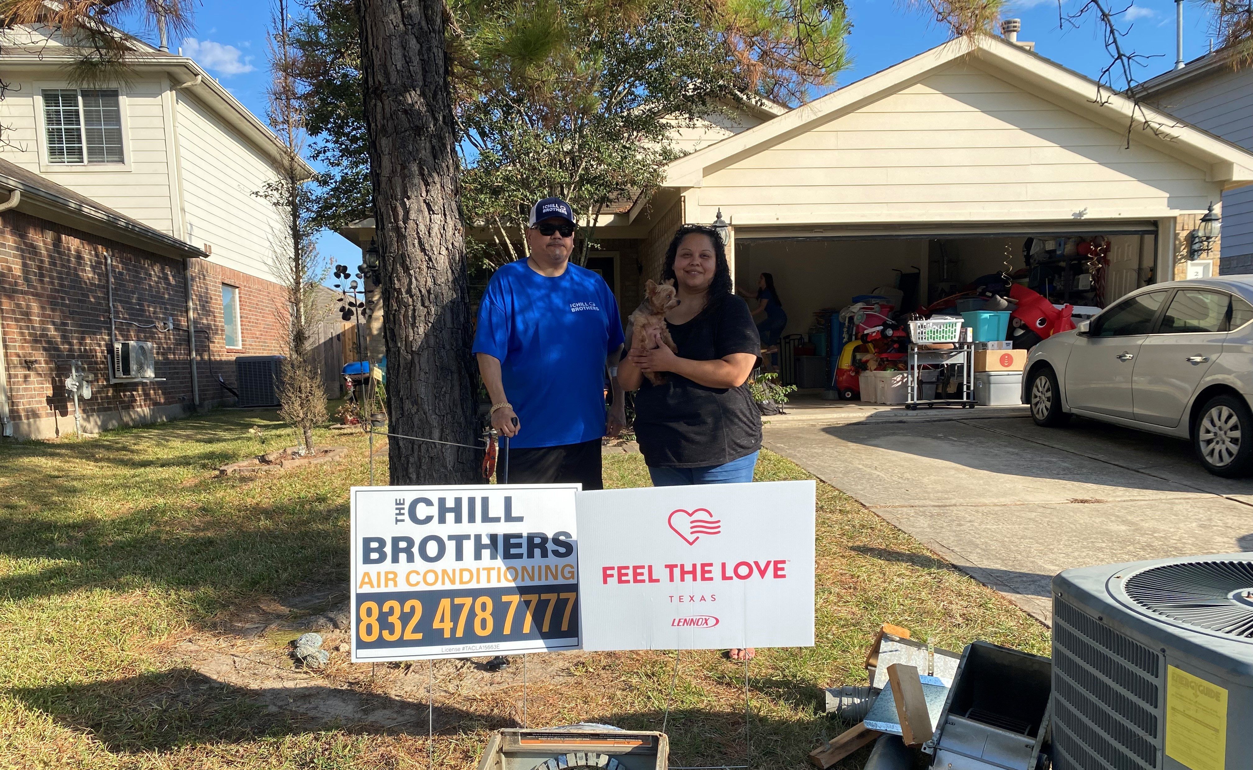 garza e1666214645957 The Chill Brothers Partnered with Lennox Feel the Love Program